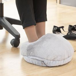 Pack Chauffe-pieds Électrique 2-en-1 et Couverture à Manches Sweat-shirt Oversize avec Polaire InnovaGoods