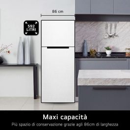 Réfrigérateur Combiné LG GTF916PZPED.APZQEUR Acier 630 L
