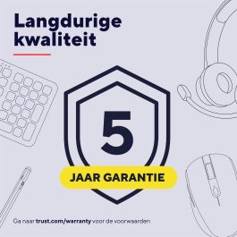 Souris Trust 25674 Blanc 3200 DPI