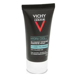 Vichy HOMME Hydra Cool+ Gel Hydratant Visage & Yeux pour Peaux Sensibles - Fraîcheur Intense - 50 ml