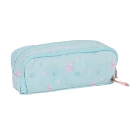 Trousse Fourre-Tout Triple Moos Garden Turquoise 21 x 8 x 8 cm