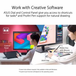 Écran Tactile Interactif Asus 90LM0711-B01I70 4K Ultra HD 15,6"