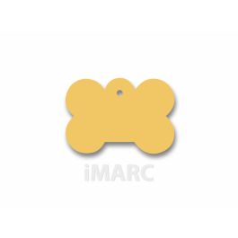 Plaque d'identification Imarc Bone Jaune