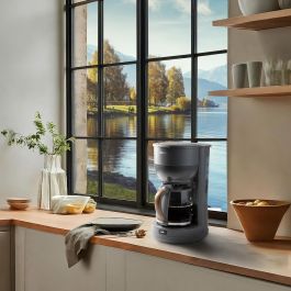 Cafetière goutte à goutte DOMO DO754K Gris 900 W 10 Tasses 1,25 L