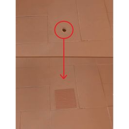 Ruban adhésif Fischer Marron Tuile 10 m x 10 cm