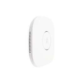LevelOne WAP-8121 Point d'accès Wi-Fi Double Bande 2,4 GHz/5 GHz 750 Mbps PoE 3 Antennes 15 dBi pour Montage au Plafond ou au Mur - Blanc