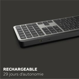 Mobility Lab Clavier Sans Fil KP450W AZERTY Noir Multiconnexions