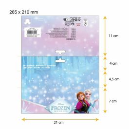 Bonnet et gants Frozen Bleu