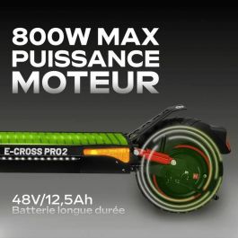 Urbanglide ECROSS PRO 2 Trottinette Électrique Tout Terrain 800W 48V 13Ah Autonomie 50KM