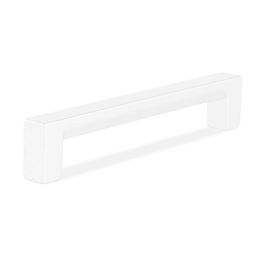 HERRAJES ALK Tirador Zamak Modelo Olano L104 C96 Ral9006 Blanco Y Negro Mate Gris Ral