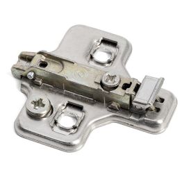 SALICE Base Avion Chapa Clip H0 / H3 Altura H0 Modèle BAR3L Nickel Acier
