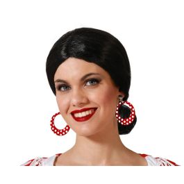 Pendientes circulaires rouges pour costume flamenco - Boucles d'oreilles traditionnelles Precio: 10.5. SKU: B185NNYPY2