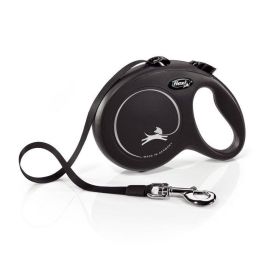 Laisse Flexi Collection Sangle S - FLEXI - CL10T5-251-S-20 - Noir - Pour chiens jusqu'a 15 kg