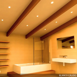 Downlight LED 7W 524Lm 2700K 40.000H PCE-DL7W-WW