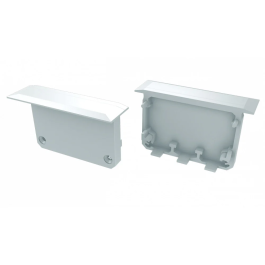 Bouchon de finition pour profil type INSO - Plastique - Gris Precio: 0.5000004. SKU: B1FB233VNG