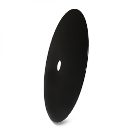 Disque Concave Métallique Noir Ø40Cm (Portalampadas Non Inclus) AM-CA502