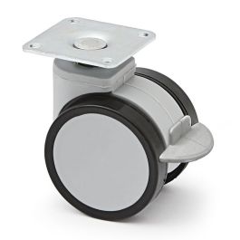 Q&Q Roue Giratoire Ø50 H64 Plastique Gris Avec et Sans Frein Precio: 6.5000004. SKU: B1F8WTLF5M