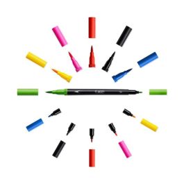 Ensemble de Marqueurs Bic Intensity Dual Tip Multicouleur 6 Pièces