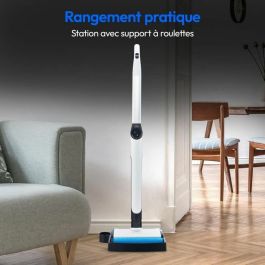 Medion H10 Nettoyeur Sols Durs Sans Fil - Brosse Rotative, Dépôts Eau Propre/Sale, Autonettoyant, Écran LED