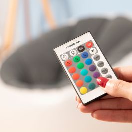 Fauteuil Gonflable avec LED Multicolore et Télécommande Chight InnovaGoods