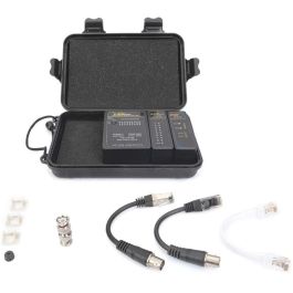 Equip Kabeltester Netzwerk f. RJ45/RJ11/RJ12/BNC Kabel sw