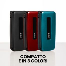 Téléphone portable pour personnes âgées SPC 2342A Bleu 128 GB 2,4"