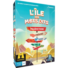 Asmodee Jeu de société L'Île des Mots Dits - Jeu coopératif ou compétitif de mots - 2 à 10 joueurs à partir de 10 ans - Français Precio: 38.904. SKU: B1JXBZFQA3