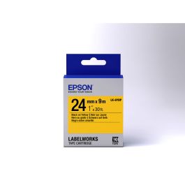 Etiquettes pour Imprimante Epson C53S656005 Noir Noir/Jaune