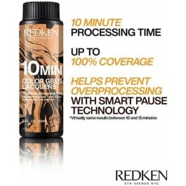 Teinture permanente Redken Color Gels Lacquers Minutos Nº 6ABN-6.19 3 x 60 ml