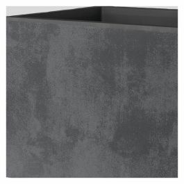 Jardinière auto-arrosante Deroma Anthracite 79 cm Plastique Rectangulaire