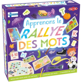 Tactic Rally des Mots - Jeu éducatif de vocabulaire - Jeu de société pour enfants à partir de 4 ans - 2 joueurs et plus Precio: 39.792. SKU: B1K8EDXY5T