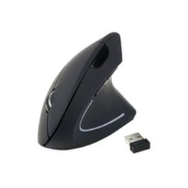 EQUIP 245110 Souris Ergonomique Optique Sans Fil USB Droitier Noir 1600 DPI