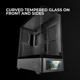 Boîtier ATX semi-tour Mars Gaming MCLCDPRO Noir