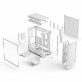 Fractal Design Meshify 3 Midi Boîtier PC Blanc TG Clear Tint