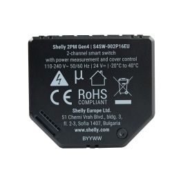 Prise Intelligente Shelly SHELLY 2PM GEN4 X4 Wi-Fi 230 V 10 A (4 Unités)