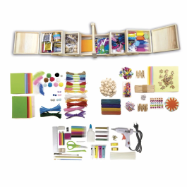 Sycomore Boîte d'activités créatives - Mi caja de actividades de manualidades - 1000 pièces - Dès 3 ans - AUS3700143935685