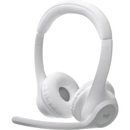 Casques avec Microphone Logitech 981-001417 Blanc