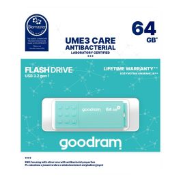 Clé USB GoodRam UME3-0640CRR11 Turquoise 64 GB