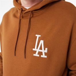Sweat à capuche homme New Era League Essentials Ocre
