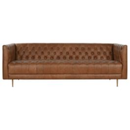 Canapé Home ESPRIT Marron 209 X 77 X 74 CM