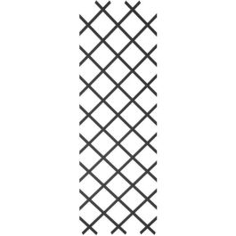 Treillis extensible - NATURE - En plastique Anthracite - 50 x 150 cm