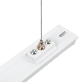 Suspension pour rail monophasé blanc 1 mètre HO-SUS-M-B