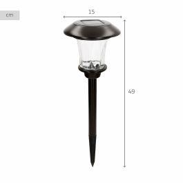 Lampe solaire Aktive 15 x 49 x 15 cm (4 Unités)