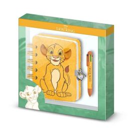 Cahier à Spirales avec Stylo The Lion King Jaune 24 x 23 x 2,5 cm A5 Precio: 14.4999996. SKU: B1DCQ2QKX7