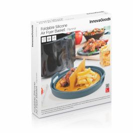 Pack Friteuse à Air avec Balance et Panier en Silicone Pliable pour Friteuses à Air InnovaGoods