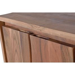 GINER Y COLOMER - Buffet 4 portes en bois d'acacia naturel - 82 x 172 x 45 cm