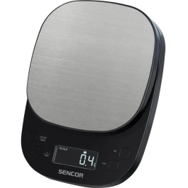 Sencor Balance de cuisine SKS 0804BK - Précision 0,1 g, Capacité 2 kg, LCD, Fonction tare, Compacte Precio: 39.768. SKU: B17RF99SXT