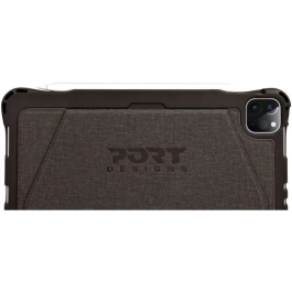 Port Designs Folio iPad 10.9" Gen 10 - 201530 Manchester II - Noir - Étui de protection avec coins renforcés contre chocs et rayures