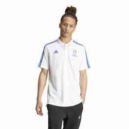 Polo à manches courtes homme Adidas Emblem Euro 2024 (S)