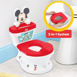 Bright Starts Pot Mickey 2 en 1 avec réducteur de siège - Mini pot pour bébé